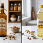 wood pressed groundnut oil vs refined oil comparison