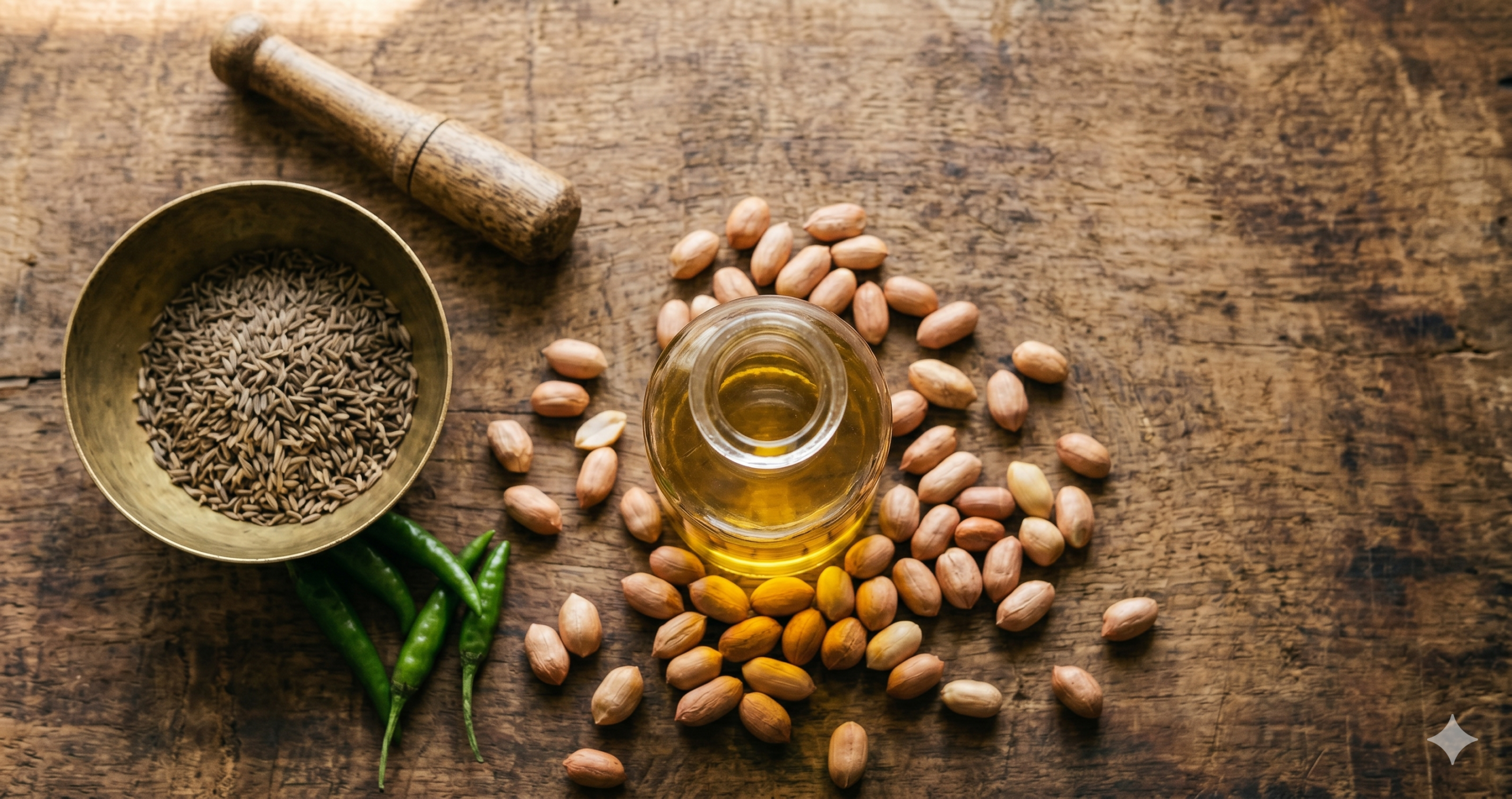 cold pressed groundnut oil for cooking India