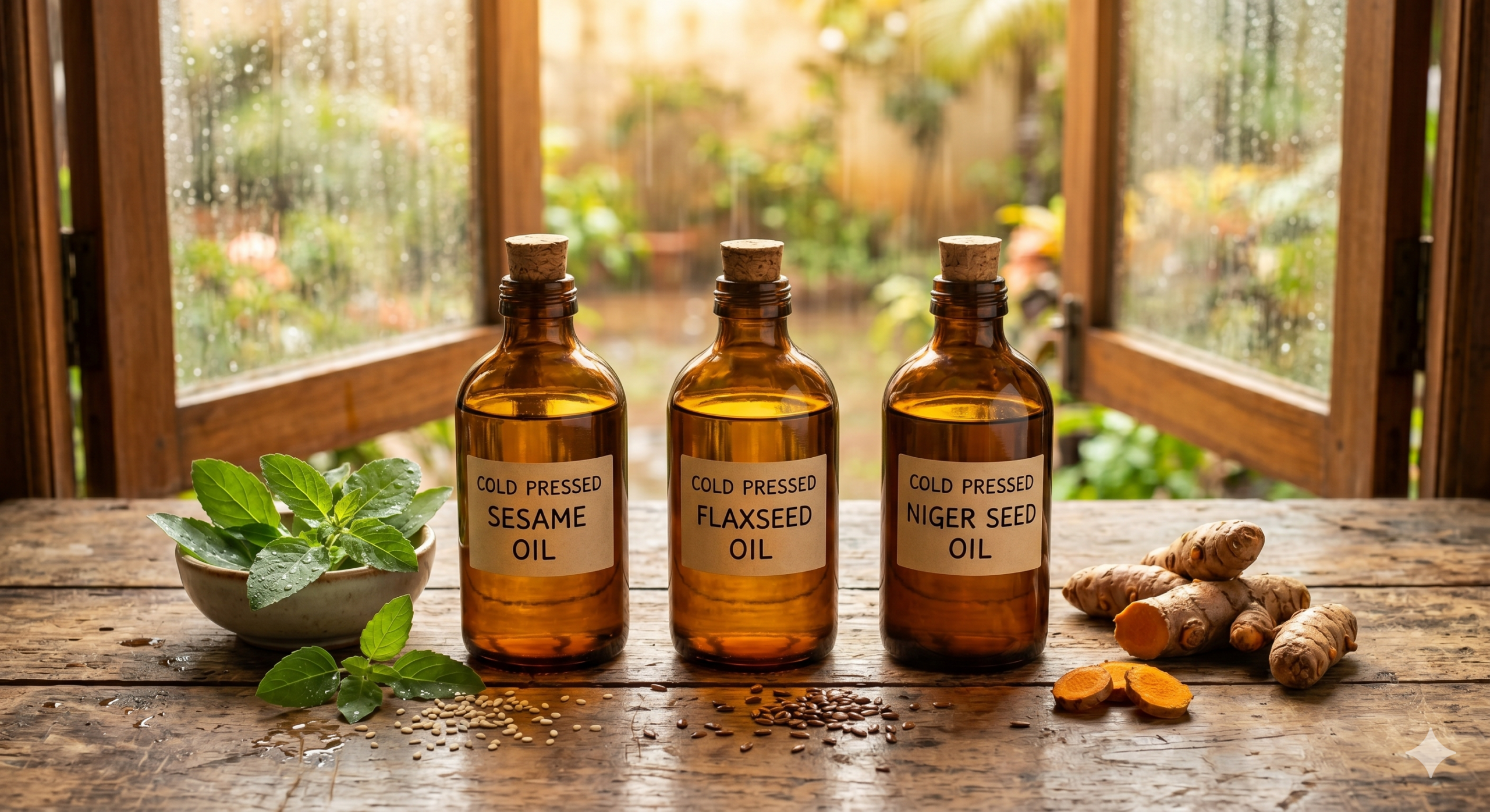 Cold pressed oils for immunity boost during monsoon season India
