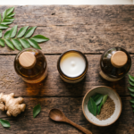 Wood pressed sesame coconut and flax seed oil for stomach health