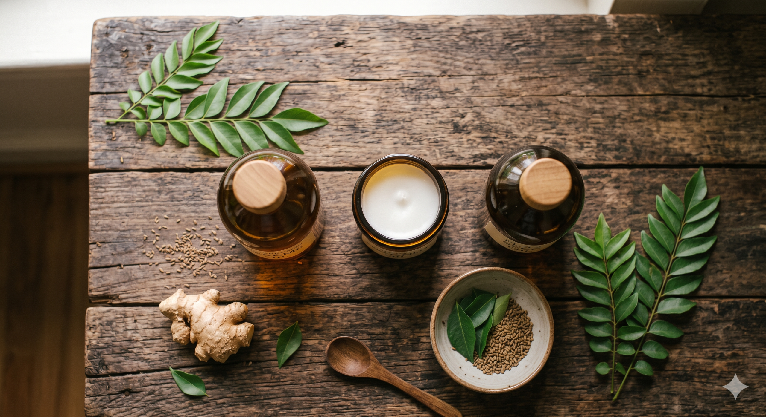 Wood pressed sesame coconut and flax seed oil for stomach health