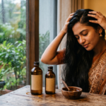 Cold pressed oils for hair fall during monsoon — castor sesame and mustard oil